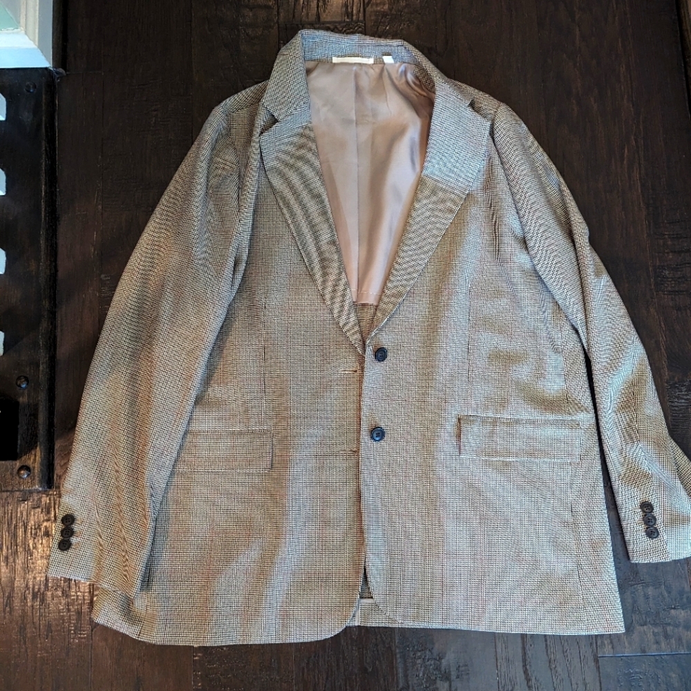Uniqlo Oversized Plaid Women's Blazer